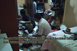 Rumah PNS Dibobol Maling, Rp 1,2 Miliar-9 Sertifikat Tanah Dan Puluhan Barang/Surat Berharga Raib